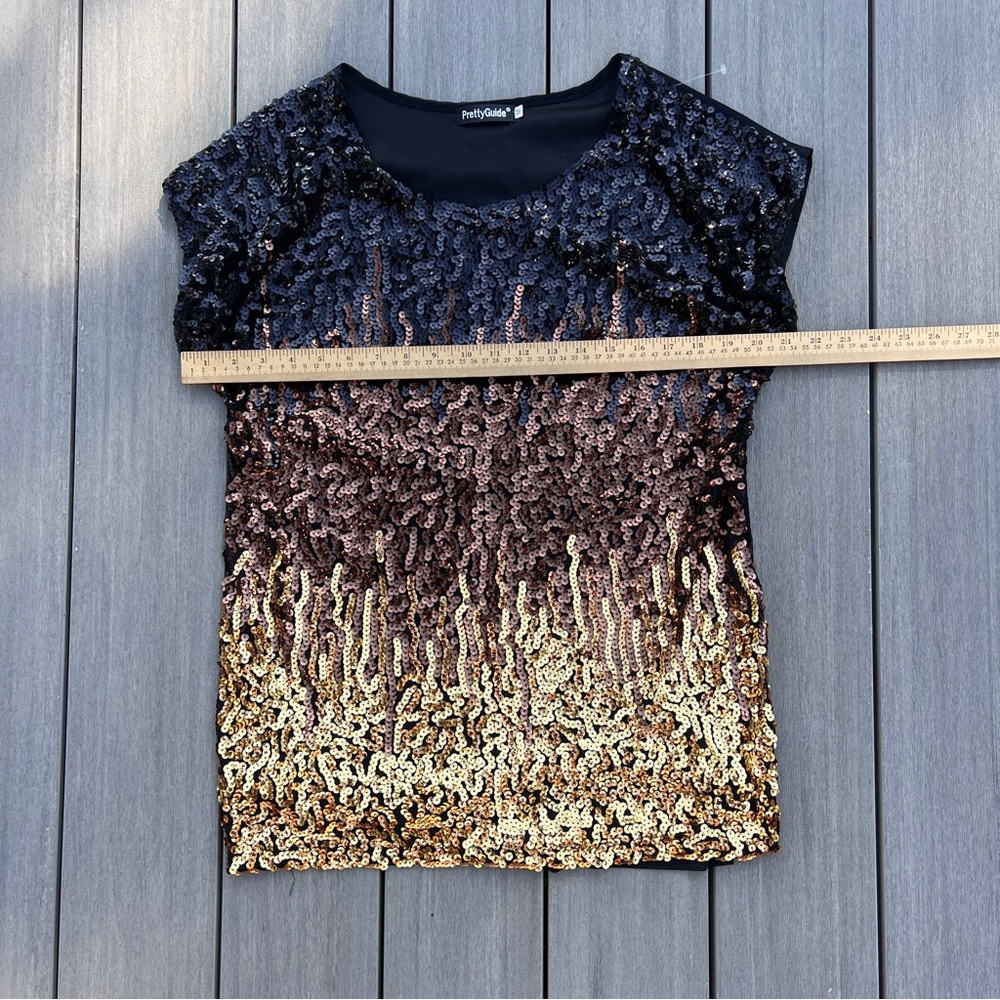 Pretty Guide Sequins Blouse - image 5